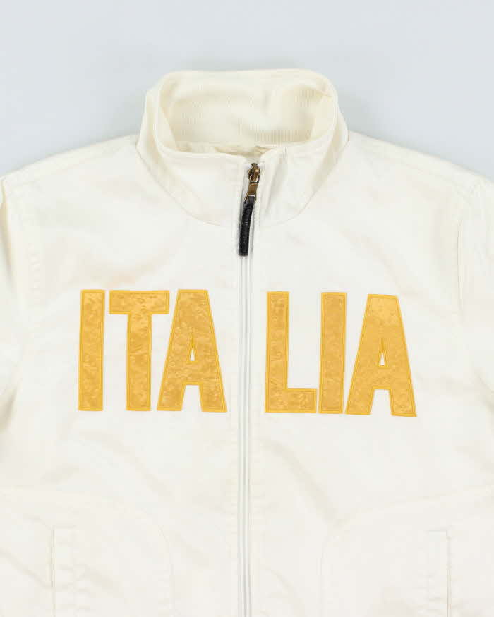 Vintage Y2K Kappa Italia Spell Out Track Jacket - L