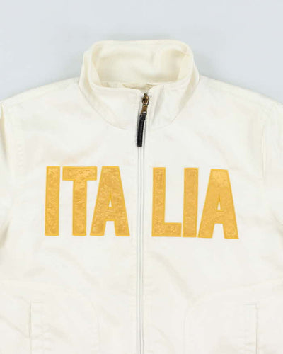 Vintage Y2K Kappa Italia Spell Out Track Jacket - L