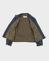 Vintage Y2K Etro Leather Zip Up Biker Style Jacket - M