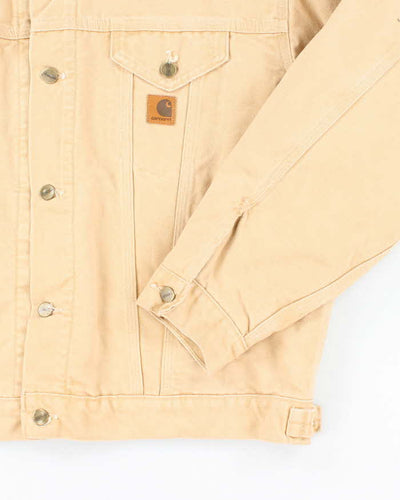 Vintage Carhartt Heavyweight Oversized Button Up Workwear Jacket - XL