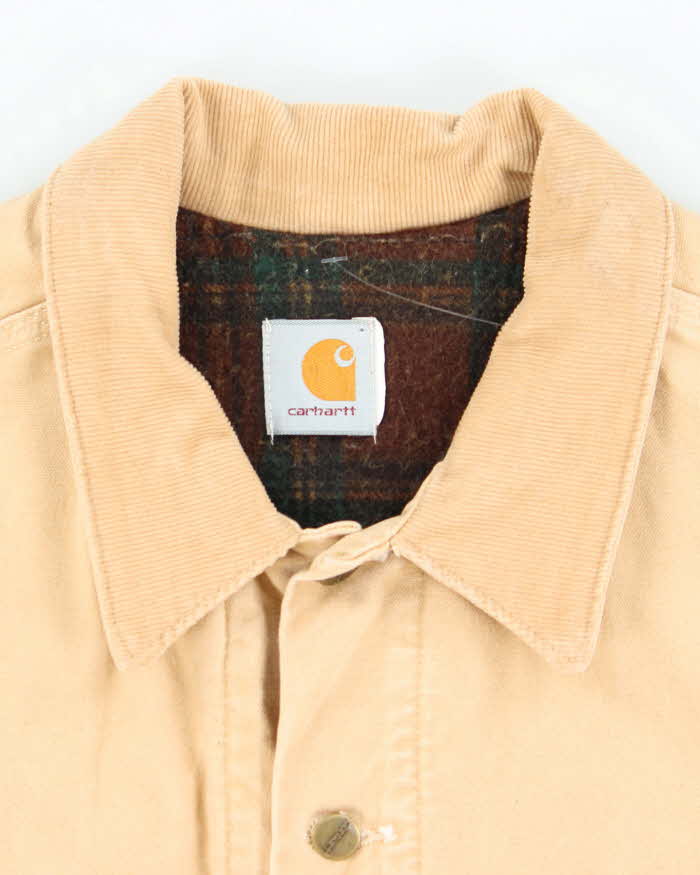 Vintage Carhartt Heavyweight Oversized Button Up Workwear Jacket - XL