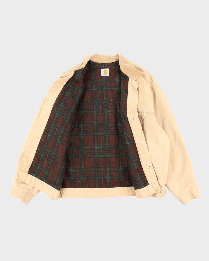 Vintage Carhartt Heavyweight Oversized Button Up Workwear Jacket - XL