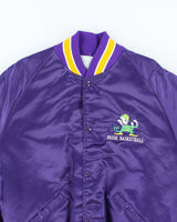 Vintage 90's Fighting Irish Embroidered Sports Varsity Jacket - L
