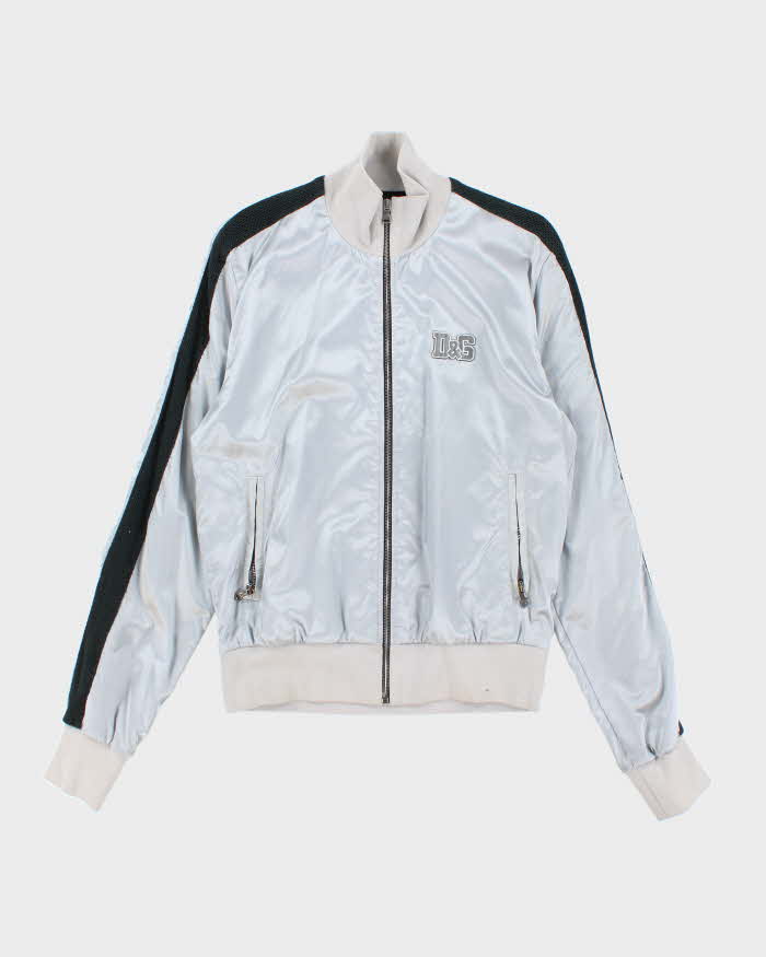 Vintage Y2K Dolce &amp; Gabbana Lightweight Track Jacket - M