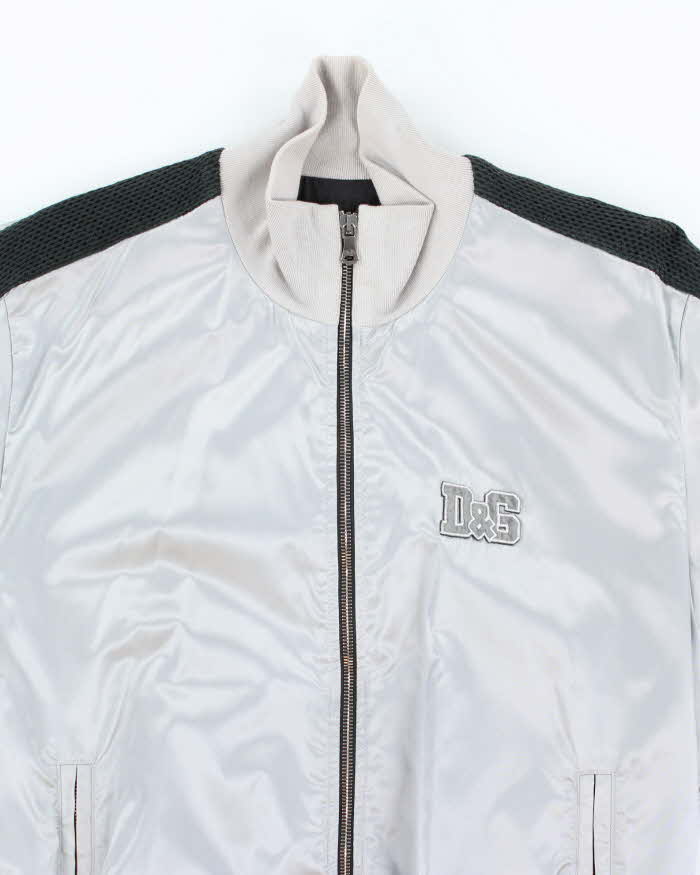 Vintage Y2K Dolce &amp; Gabbana Lightweight Track Jacket - M