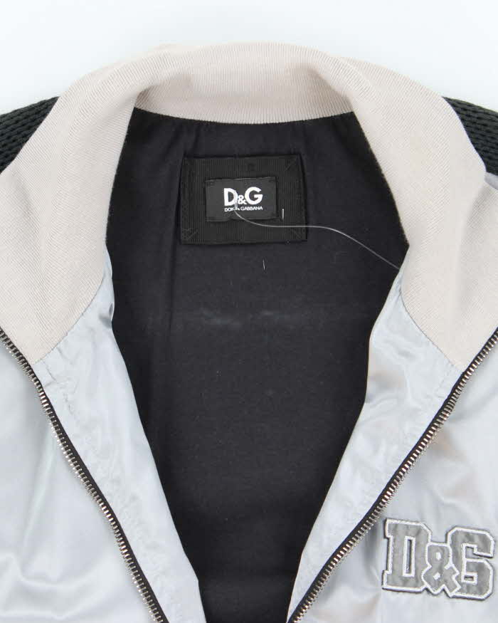 Vintage Y2K Dolce &amp; Gabbana Lightweight Track Jacket - M