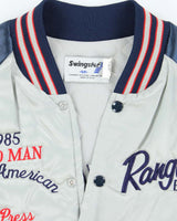 Vintage 80's Swingster Embroidered Collegiate Style Jacket - M