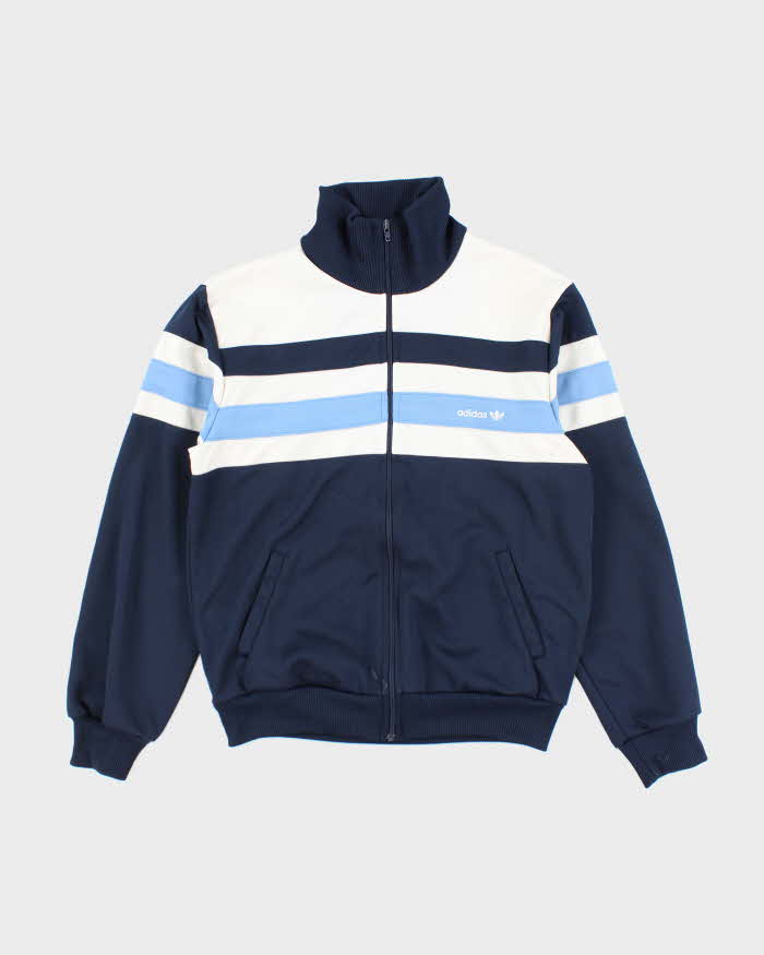 Vintage 80's Adidas Striped Track Jacket - M
