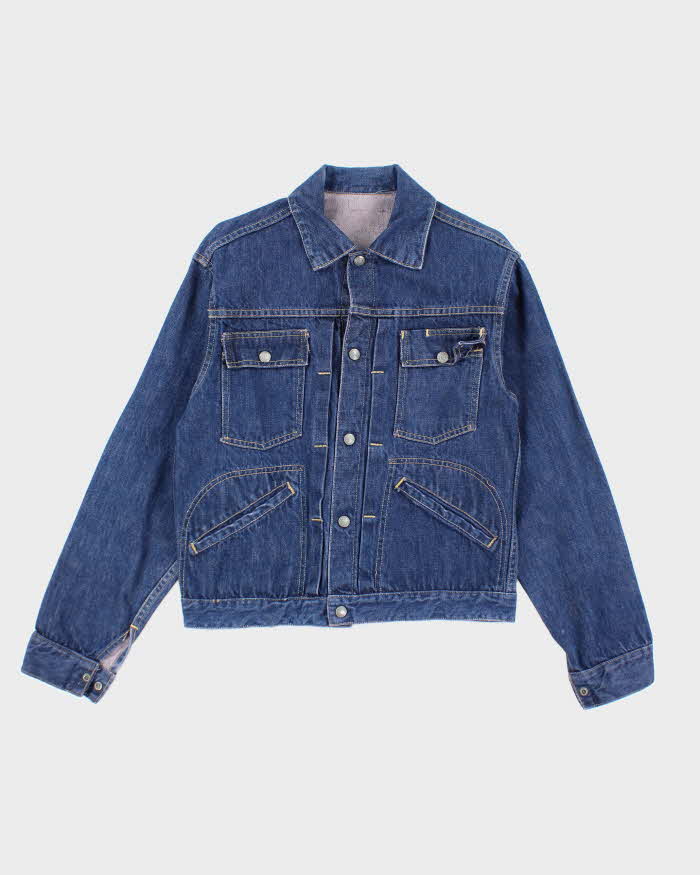 Vintage 80's Dark Wash Denim Jacket - S