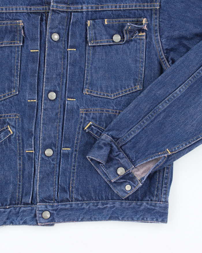 Vintage 80's Dark Wash Denim Jacket - S