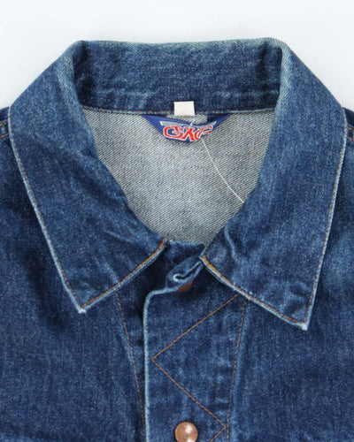 Vintage 90's GWG Dark Wash Denim Jacket - L