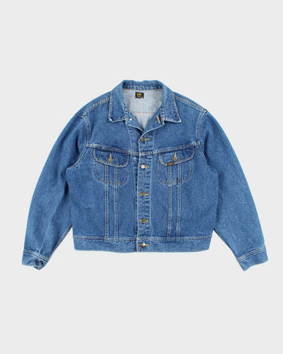 Vintage 90's Lee Dark Wash Denim Jacket - L