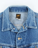 Vintage 90's Lee Dark Wash Denim Jacket - M