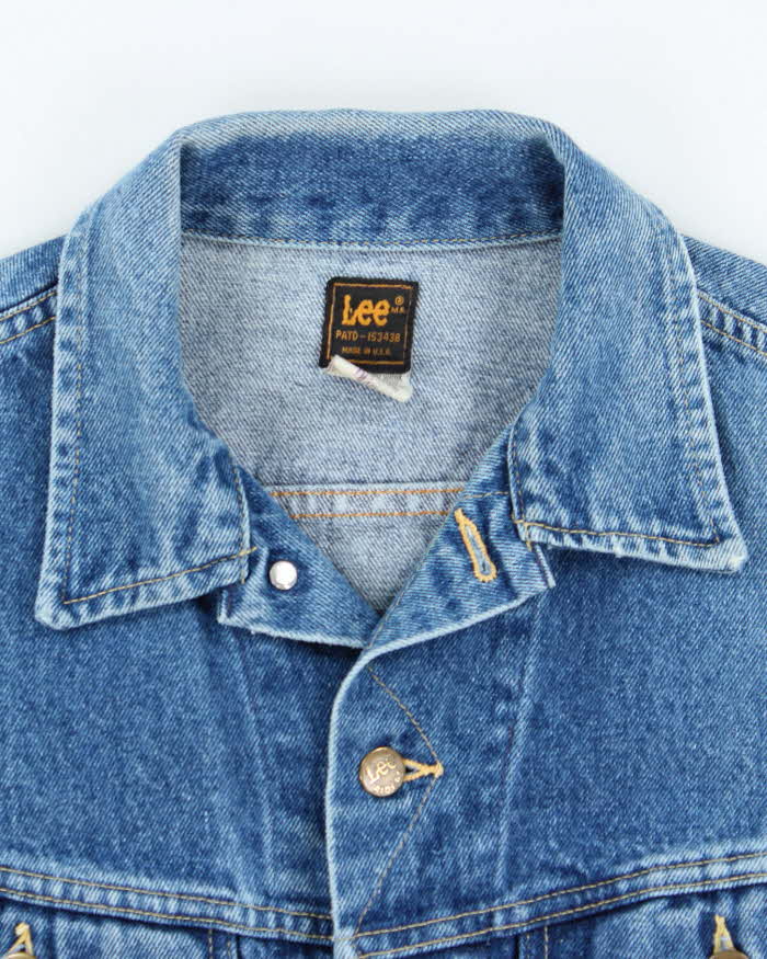 Vintage 90's Lee Dark Wash Denim Jacket - M