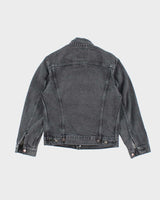 Vintage 90's Levi's Grey Stone Wash Denim Jacket - M