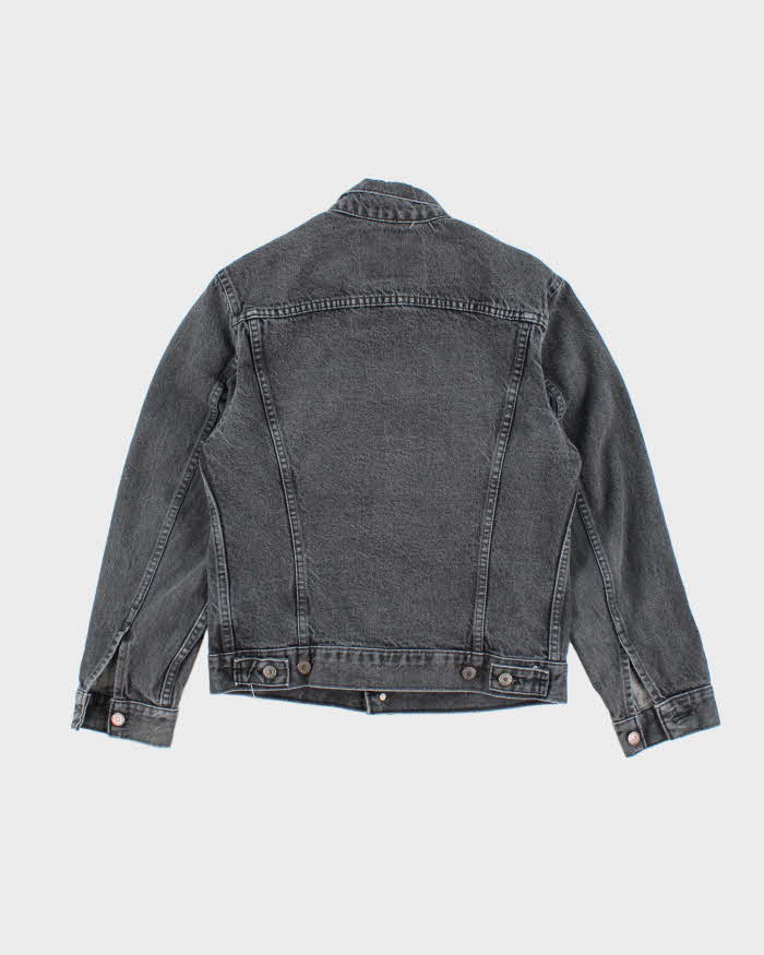 Vintage 90's Levi's Grey Stone Wash Denim Jacket - M