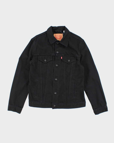 Vintage 2000's Levi's Black Wash Denim Jacket -  L