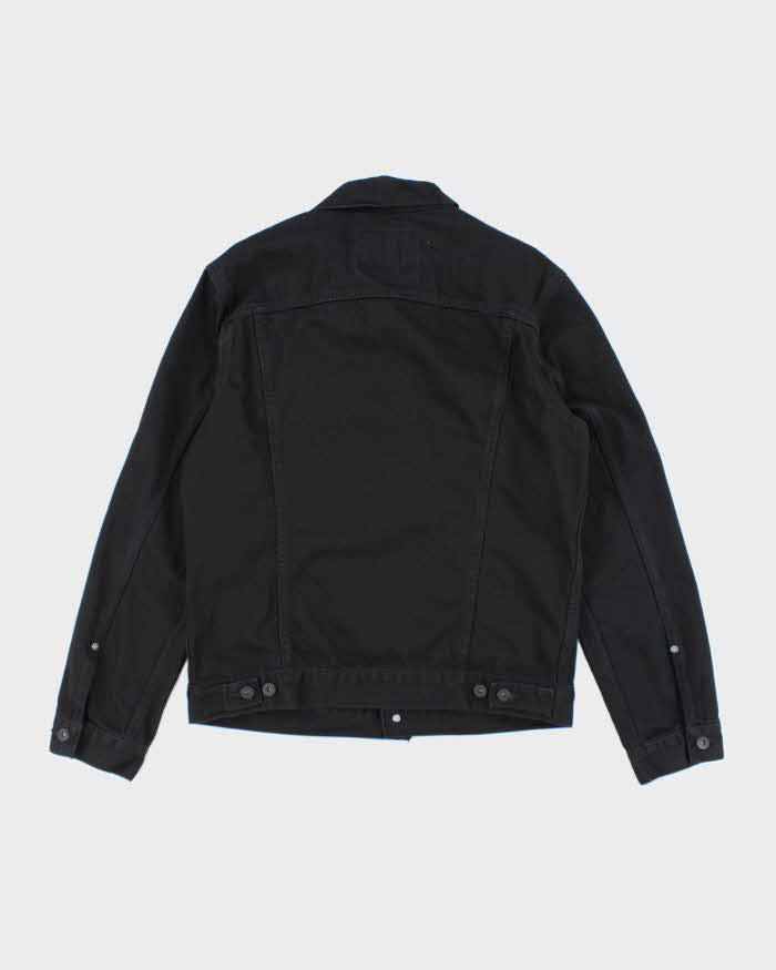 Vintage 2000's Levi's Black Wash Denim Jacket - L – Rokit