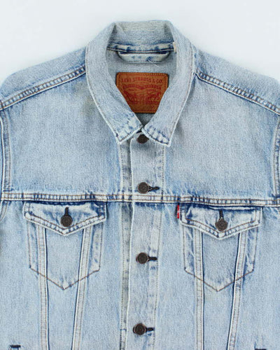 Vintage 2000's Levi's Boxy Light Wash Denim Jacket - L