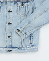 Vintage 2000's Levi's Boxy Light Wash Denim Jacket - L