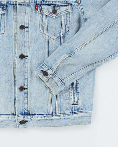 Vintage 2000's Levi's Boxy Light Wash Denim Jacket - L