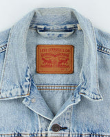 Vintage 2000's Levi's Boxy Light Wash Denim Jacket - L