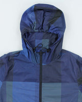 Vintage Armani Exchange Lightweight Hooded Anorak Jacket - L