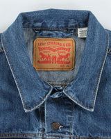 Vintage Levi's Dark Wash Oversized Denim Jacket - XL