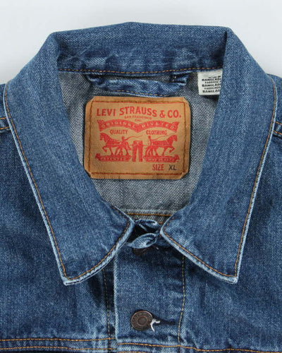 Vintage Levi's Dark Wash Oversized Denim Jacket - XL