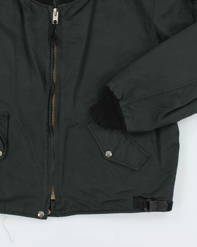 Vintage 90's Lightweight Military Style Bomber Jacket - L