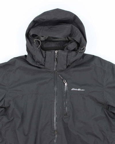 Vintage Eddie Bauer Hoodie Waterproof Anorak Jacket - L