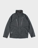 Vintage Y2K Helly Hansen Pin Stripe Insulated Ski Jacket - L