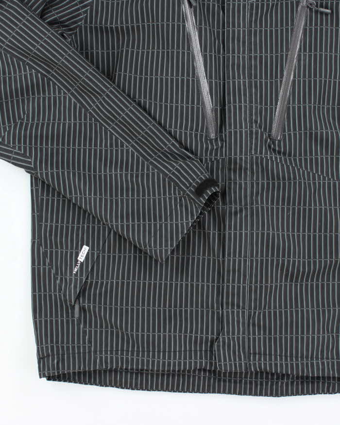 Vintage Y2K Helly Hansen Pin Stripe Insulated Ski Jacket - L