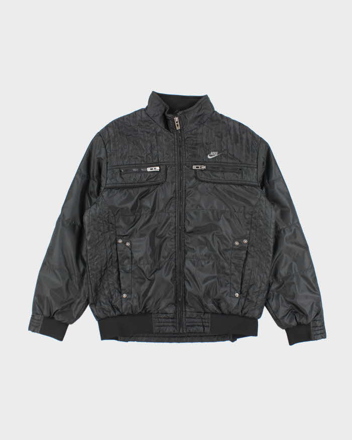 Vintage 2000's Nike Insulated Bomber Style Jacket - M