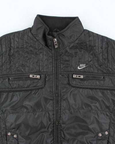 Vintage 2000's Nike Insulated Bomber Style Jacket - M