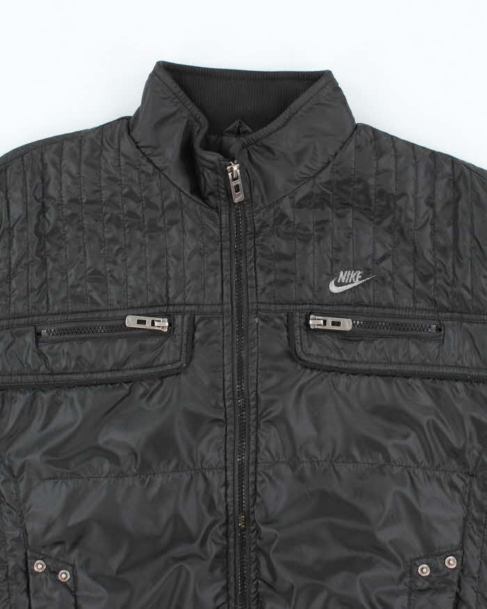 Vintage 2000's Nike Insulated Bomber Style Jacket - M