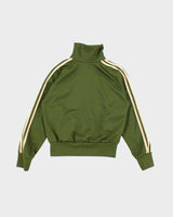 Vintage Y2K Adidas Three Striped Cropped Track Jacket - S