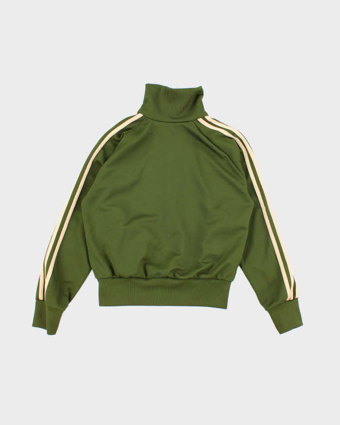 Vintage Y2K Adidas Three Striped Cropped Track Jacket - S
