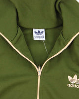Vintage Y2K Adidas Three Striped Cropped Track Jacket - S