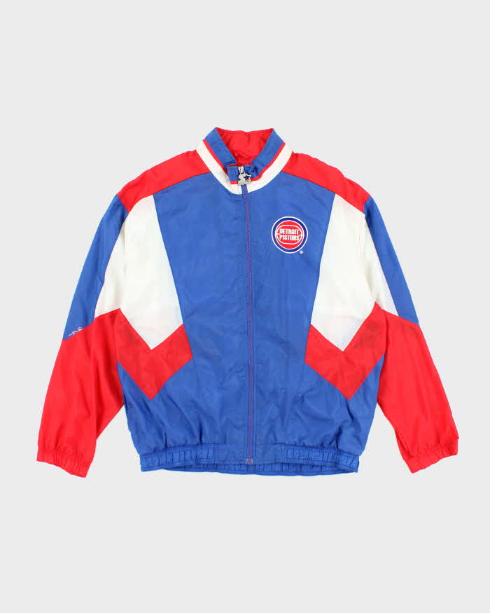 Vintage Starter NBA Detroit Pistons Windbreaker - M