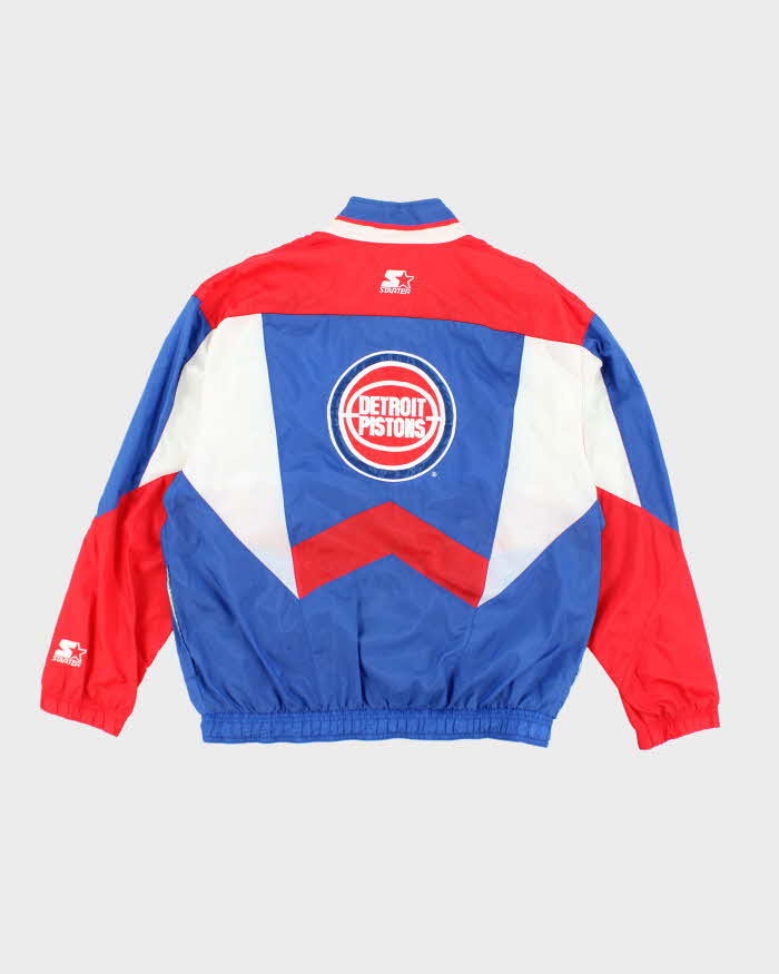 Vintage Starter NBA Detroit Pistons Windbreaker - M