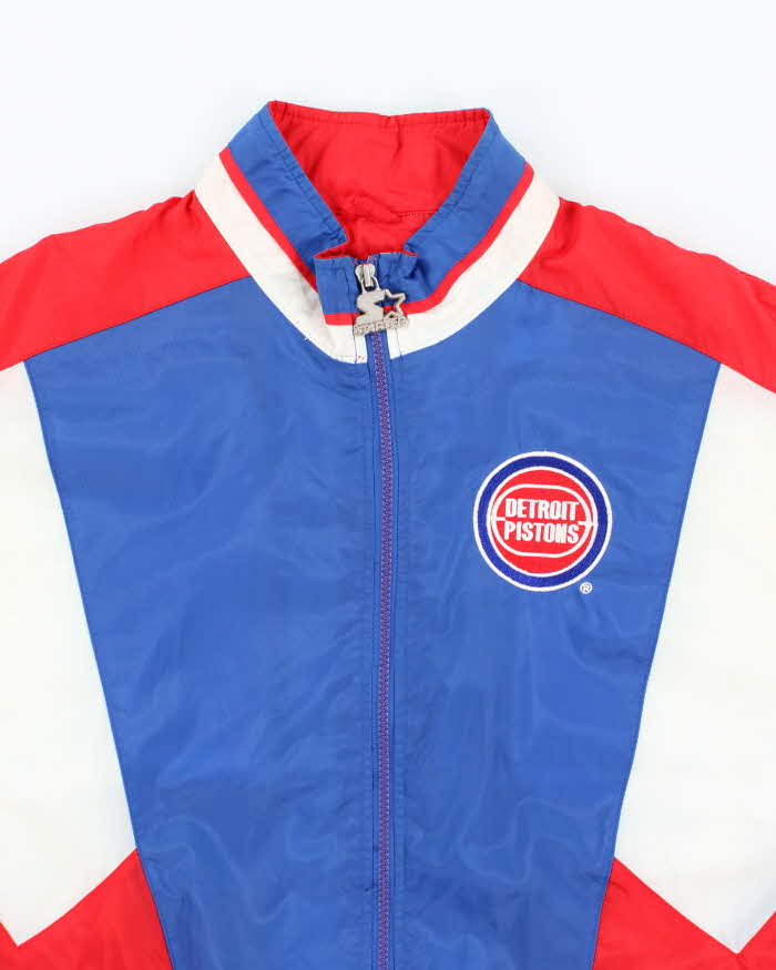 Vintage Starter NBA Detroit Pistons Windbreaker - M