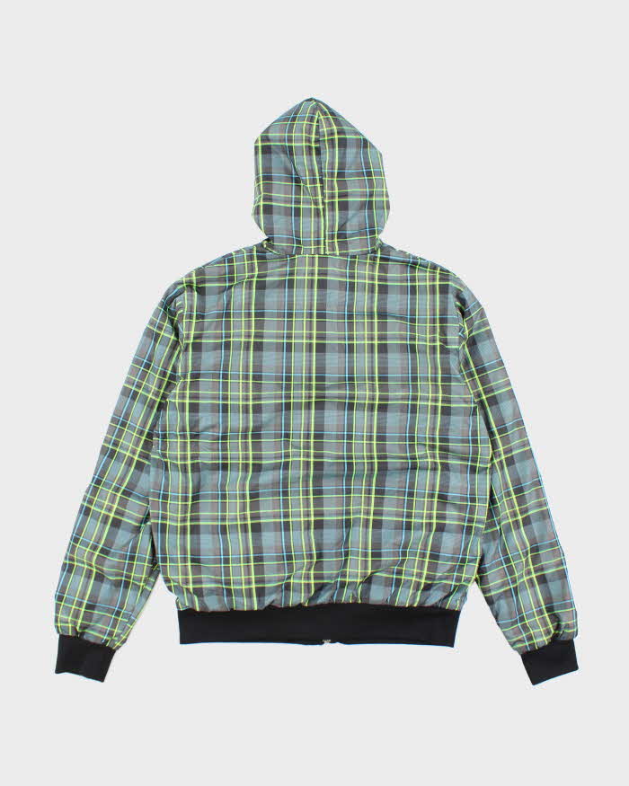 Vintage 2000s Nike Checked Reversible Waterproof Jacket - L
