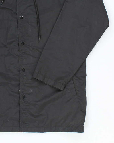 Vintage Stussy Hooded Long Waterproof Jacket - XL