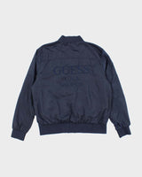 Vintage Guess Satin Bomber Jacket  - XL