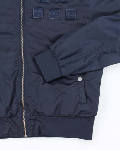 Vintage Guess Satin Bomber Jacket  - XL