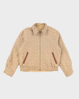 Vintage Coach Monogram Reversible Jacket  - M