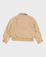 Vintage Coach Monogram Reversible Jacket  - M
