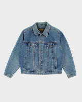 Vintage 2000's Timberland Heavyweight Dark Wash Denim Jacket - L