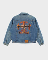 Vintage 2000's Timberland Heavyweight Dark Wash Denim Jacket - L